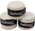 Imagen de tres cubre grips Softee microperforados en color blanco.