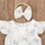 Romper Mia Branco + Faixa - comprar online
