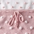 Romper Rosa e Branco Cacau - Tuttize