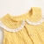 Romper Xadrez Amarelo Camila - Tuttize
