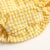 Romper Xadrez Amarelo Camila