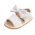 Sandália Branca Laço - comprar online