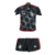 Kit-Infantil-Flamengo-III-Third-24-25-Adidas-Cinza-e-Vermelho-Unissex-Torcedor-Oficial-Authentic-Futebol-CRF-Mengo-Nação-Rubro-Negra-Libertadores-Brasileirão-Criança-