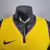 Camiseta Regata Swingman NBA Los Angeles Lakers Nike Amarela Masculina 2022 Basquete #6 James