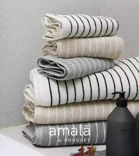 SET DE TOALLA Y TOALLÓN AMALA