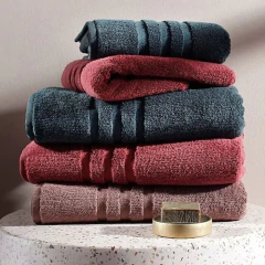 SET DE TOALLA Y TOALLÓN ESPALMA