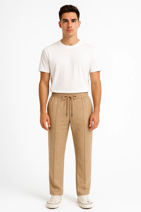 pantalon lino alforza art 2659