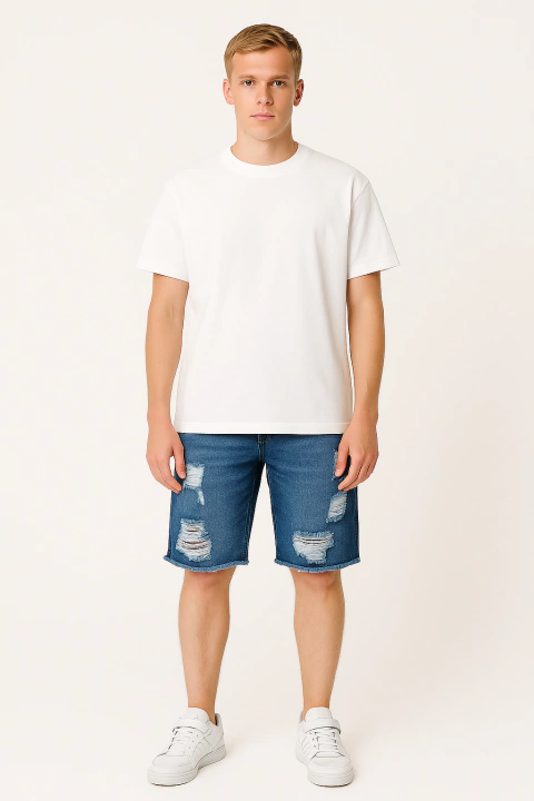 bermuda de jean art 6529 - comprar online