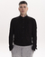 camisa de lino cuello mao art 1350 - tienda online
