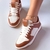 Tênis Isa Marron e Branco - comprar online