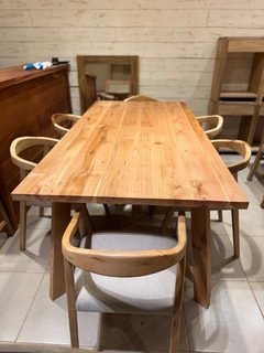 Mesa Modelo griego Lenga 2.00x1.00 + 6 sillas Bali zoita en internet