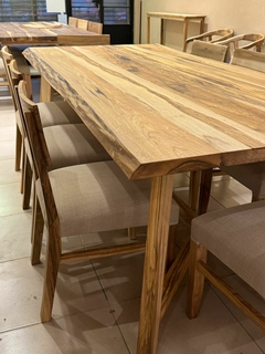 Mesa modelo griego 2.40x1.20 Petiribi macizo - - Just Wood