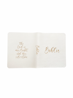 Capa para Bíblia - Branca na internet