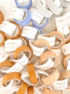 Whasi Tape Grid Caramelo - comprar online