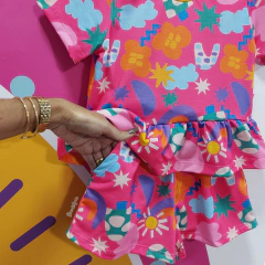 Conjunto Infantil Diversão - Tamanhos 2-4-6-8