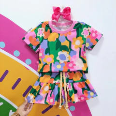 Conjunto Jardim Secreto - Tamanhos 2-4-6-8 - comprar online