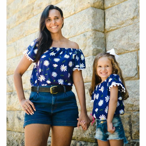Blusa Ciganinha tamanho adulto - Diversas Estampas - comprar online