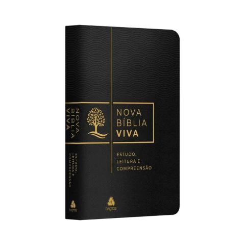 Nova Bíblia Viva Estudo, Leitura e Compreensão Preta