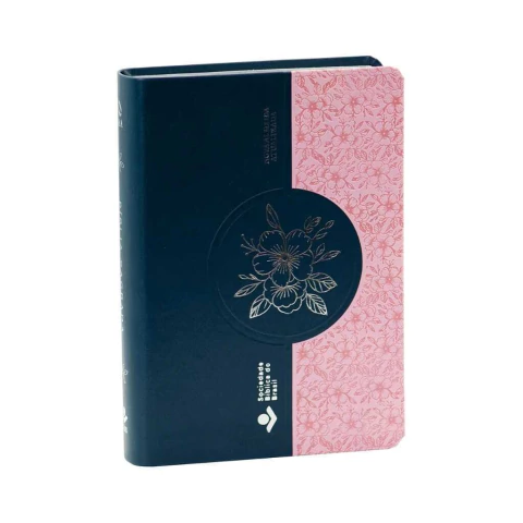 Bíblia Sagrada Letra Supergigante Azul e Rosa NAA