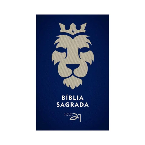 Bíblia Sagrada Almeida Século 21 brochura - Leão c/ referências cruzadas