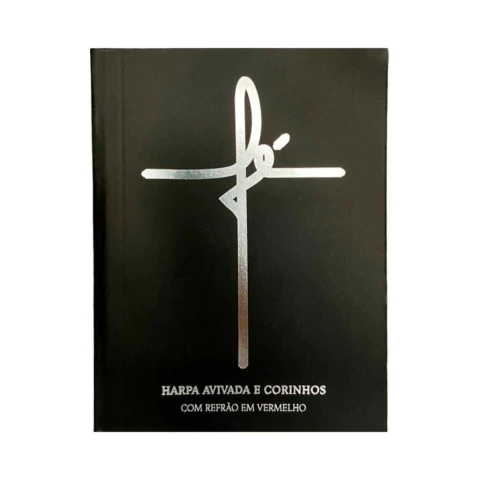 Harpa Avivada e Corinhos Letra Maior Fé Preta