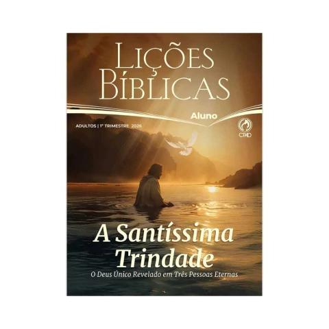 Lições Bíblicas Adultos Aluno Ampliada 1º Trimestre 2026