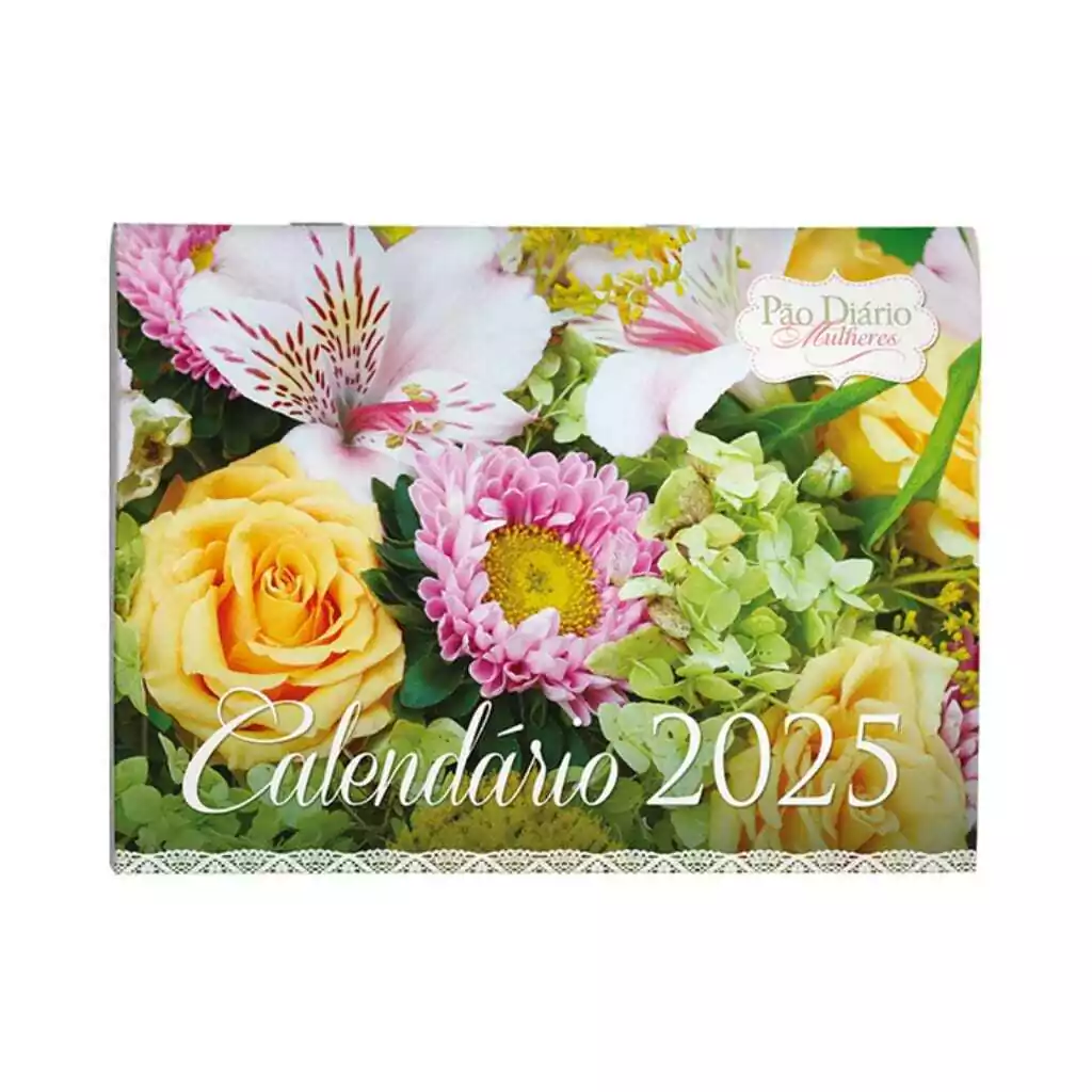 Calendário de parede 2025 Mulheres
