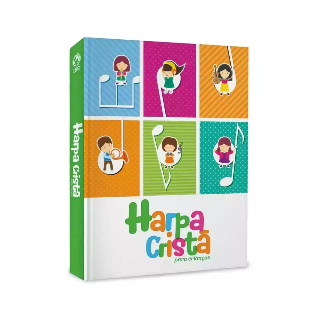 Harpa Cristã Popular Média para Crianças Notas Musicais