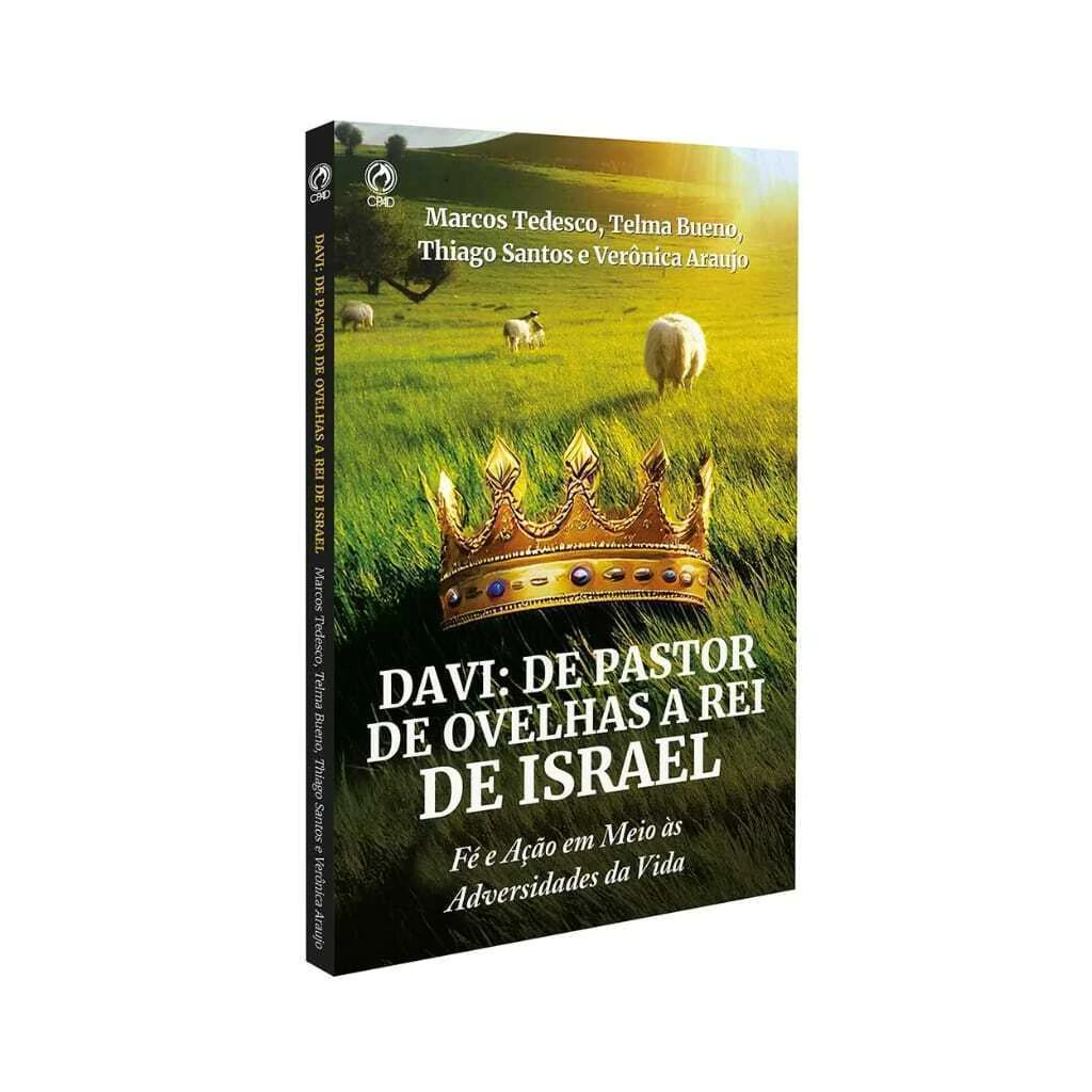 Davi: De pastor de ovelhas a rei de Israel (Livro de Apoio Jovens)