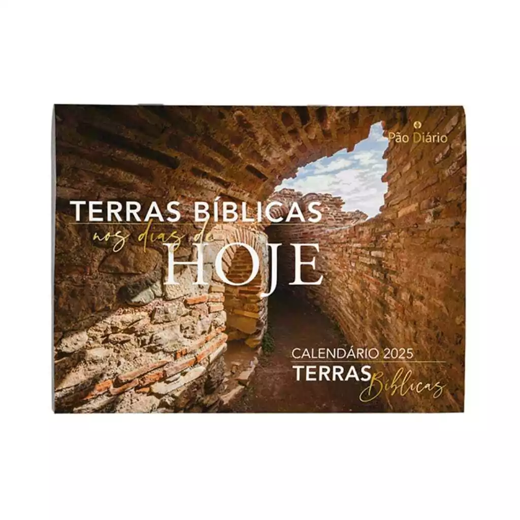 Calendário de parede 2025 Terras Bíblicas