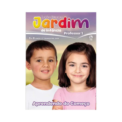 Lições Bíblicas Jardim de Infância Professor 1 1º Trimestre 2026