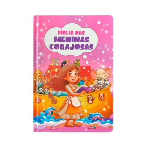 Bíblia das Meninas Corajosas Full Color Lilás NVA