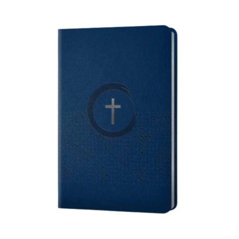 Bíblia Sagrada Capa Luxo Slim Azul NVI