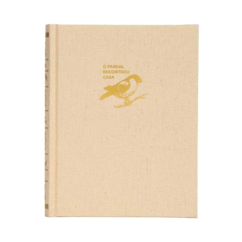 Bíblia Sagrada NVI com Espaço para Anotações, Tecido sobre capa dura, Leitura Perfeita, Pardal