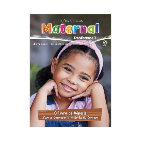Lições Bíblicas Maternal Professor 1 1º Trimestre 2026