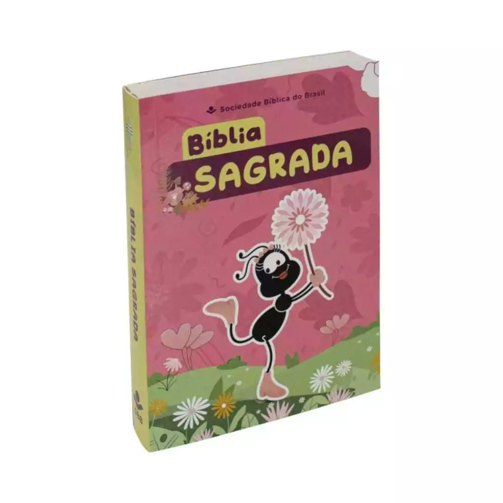 Bíblia Sagrada Smilinguido Rosa