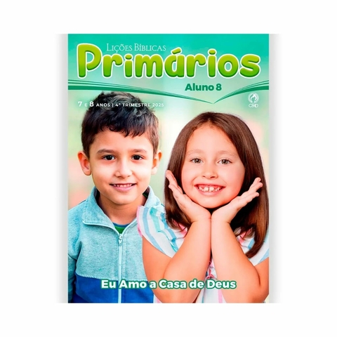 Lições Bíblicas Primários Aluno 8 4º Tr. 2025