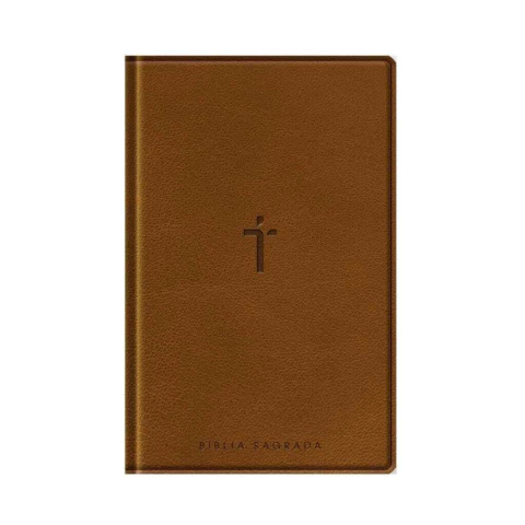 Bíblia Sagrada Letra Gigante Marrom NAA
