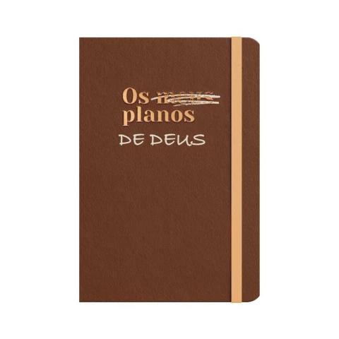 Caderneta - Os planos de Deus - Vermelho
