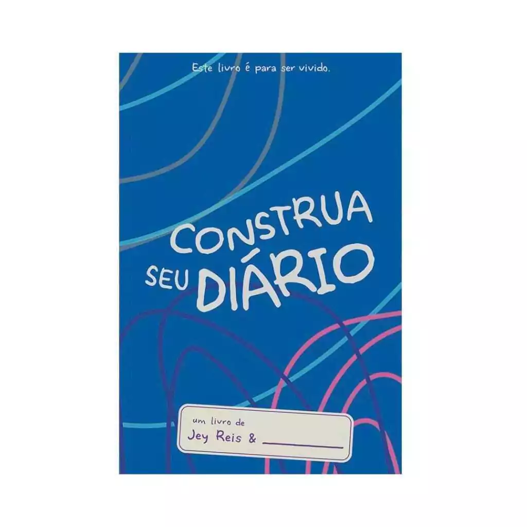 Construa seu Diário Capa Azul