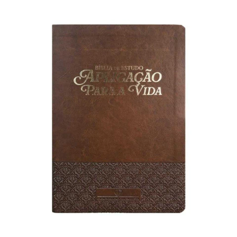 Bíblia de Estudo Aplicação Para a Vida Marrom ARC