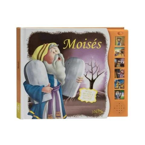 Livro Sonoro - Histórias da Bíblia - Moisés