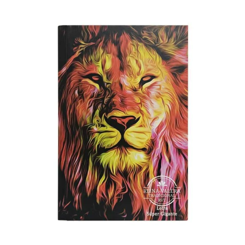 Bíblia Reina-Valera Tradicional RVT Letra Super Gigante León de Fuego