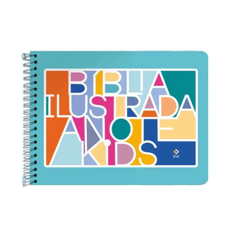 Bíblia Sagrada Ilustrada Anote Kids Colors NVT