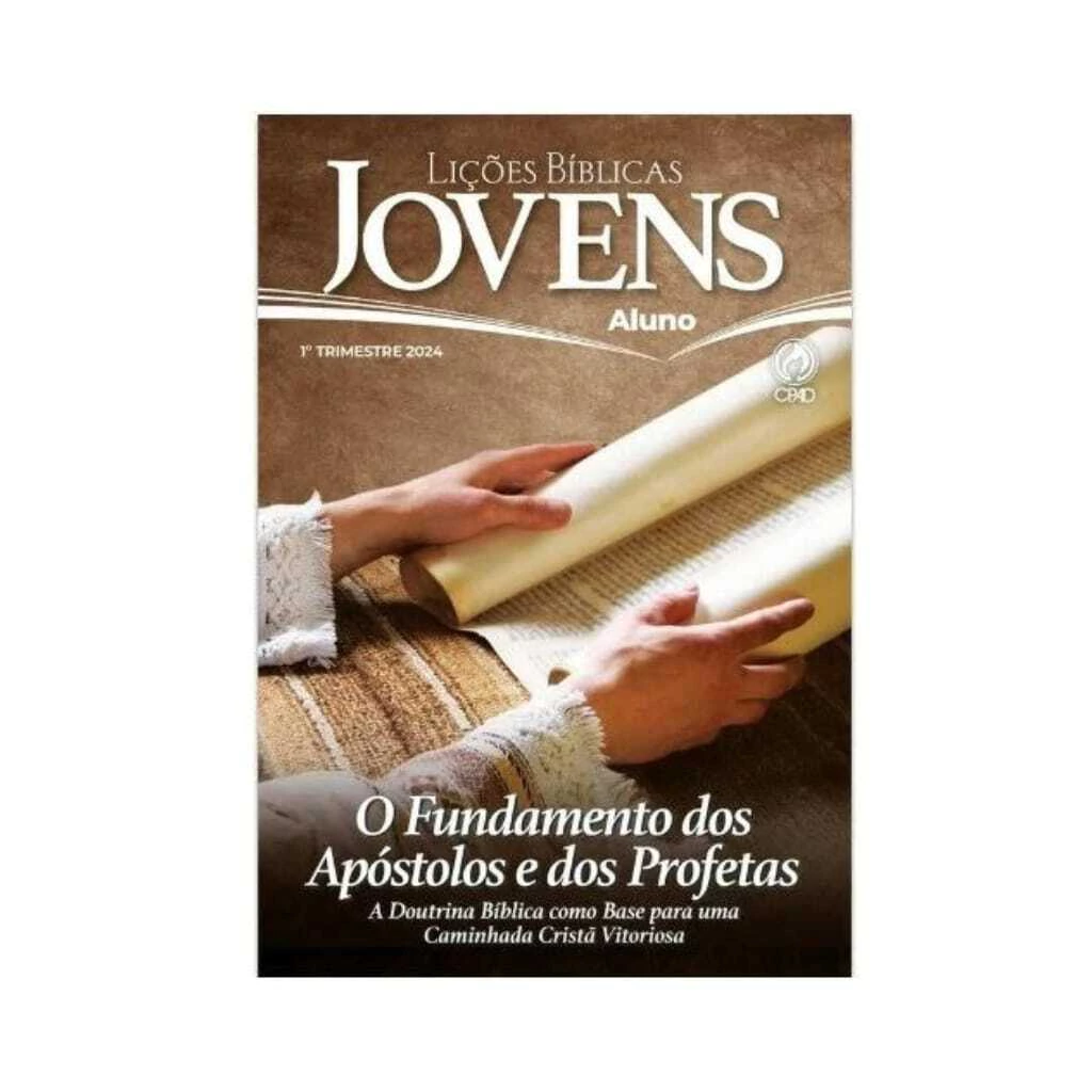 Lições Bíblicas Jovens Aluno 1º Tr. 2024