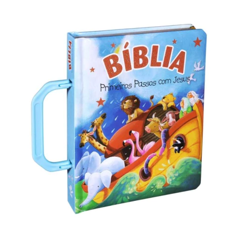 Bíblia Primeiros Passos com Jesus Azul