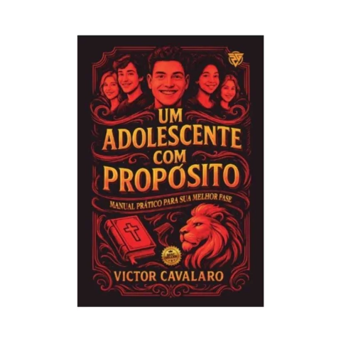 Um Adolescente com Propósito - Capa Vintage