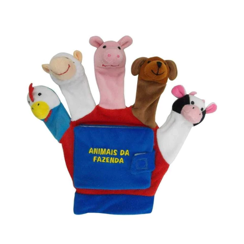 Animais do Fazenda Livro Dedoche