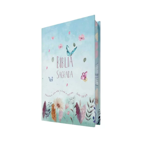 Bíblia Sagrada Capa Dura Slim Jardim Secreto NVI