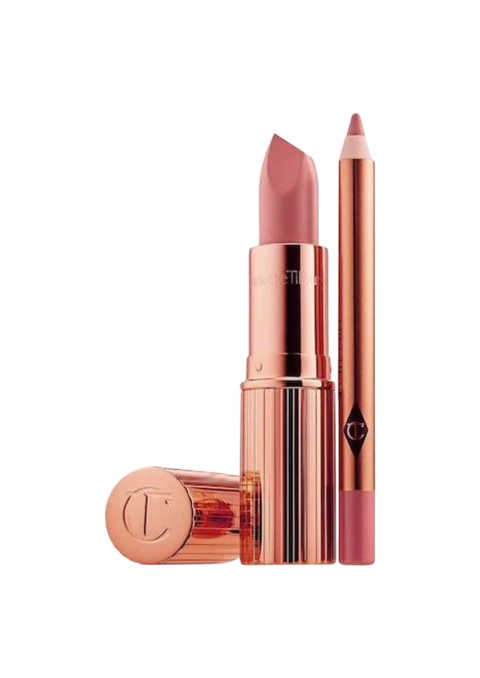 CHARLOTTE TILBURY MINI PILLOW TALK LIPSTICK & LINER SET - comprar online
